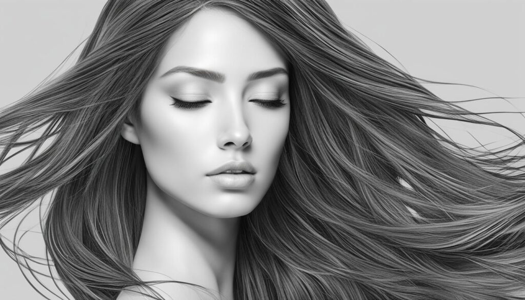 Realistic hair drawing tutorial