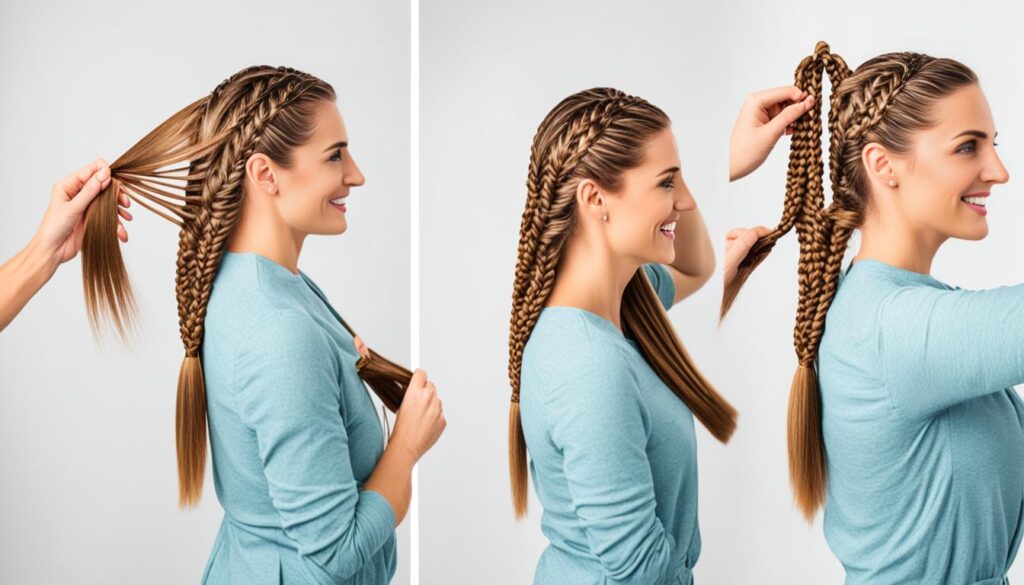 Self Hair Braiding